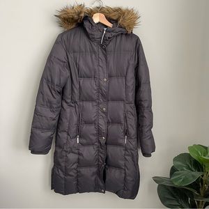 Michael Kors Fur Hood Down Puffer Jacket S